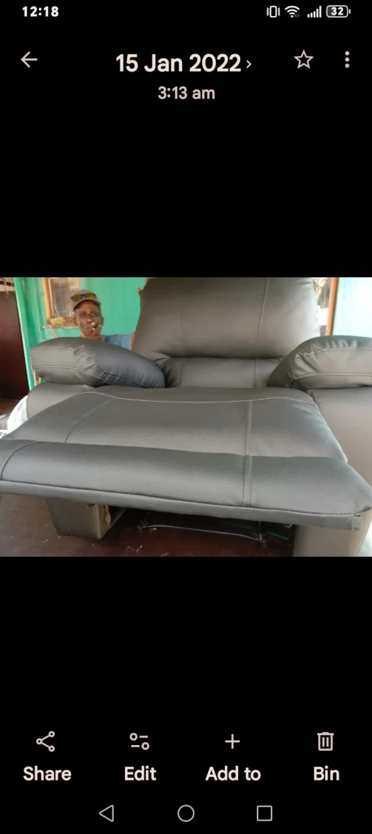 Upholstery restoration work by Charlene's Upholstery